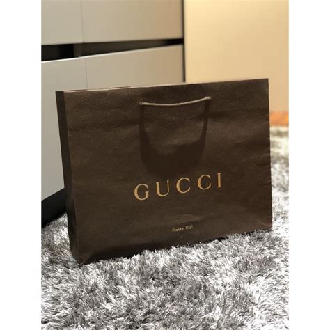 gucci wrapping paper|Gucci paper bag 2021.